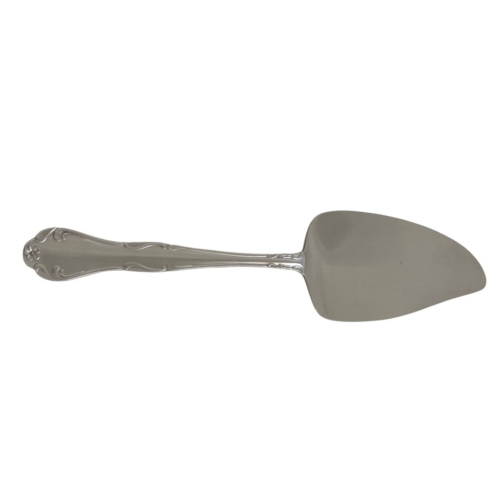 Vintage Capco Stainless Steel Japan Pie Cake Server Floral Handle 8.5" - Picture 5 of 12